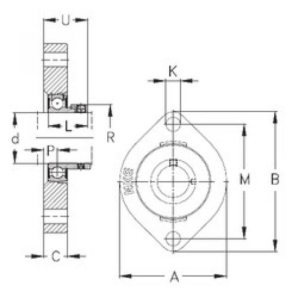 підшипник FLCTE30 NKE #1 image