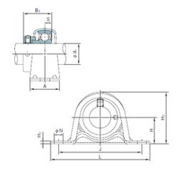 підшипник UCFX12 NACHI #1 image