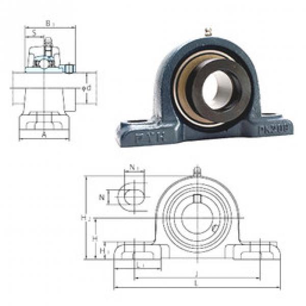 підшипник NAPK210-32 FYH #1 image