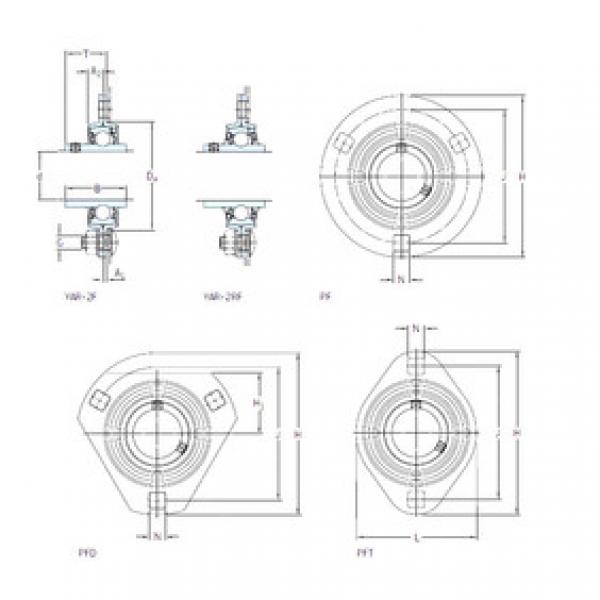 підшипник PFD 40 TR SKF #1 image