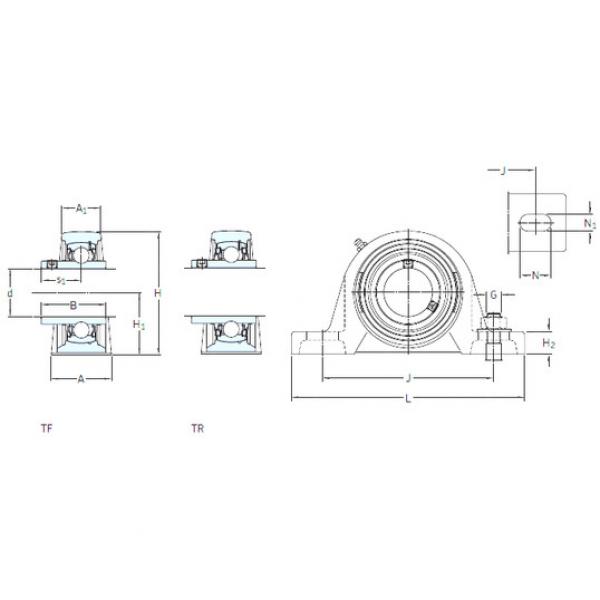 підшипник SY 1.1/4 TR SKF #1 image