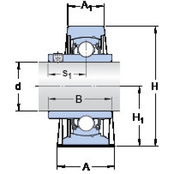 підшипник SY 40 TF/VA201 SKF #1 image