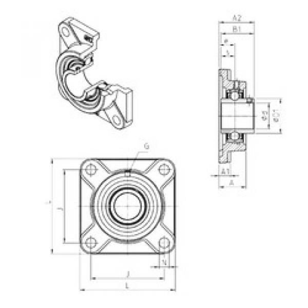 підшипник UCF312 SNR #1 image