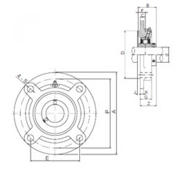 підшипник UCFC204 CX #1 image