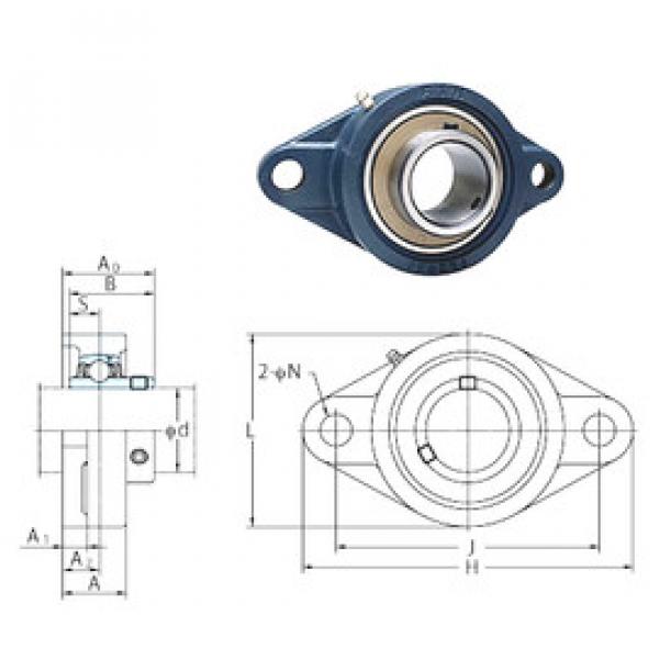 підшипник UCFL217 FYH #1 image