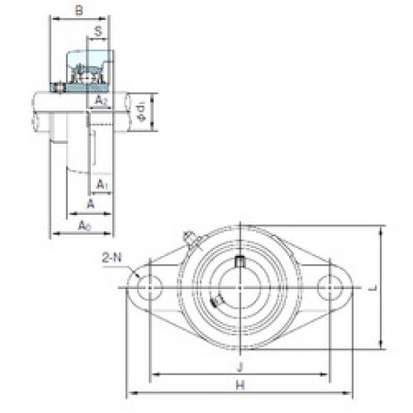 підшипник UCFL318 NACHI #1 image