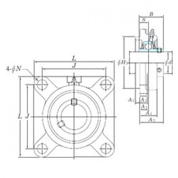 підшипник UCFS320-63 KOYO #1 image