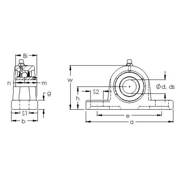 підшипник UCP 217 AST #1 image