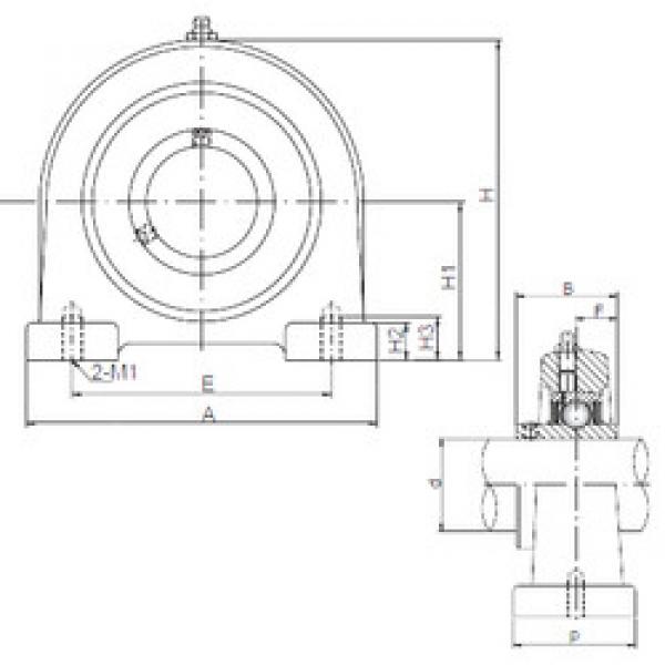 підшипник UCPA203 CX #1 image