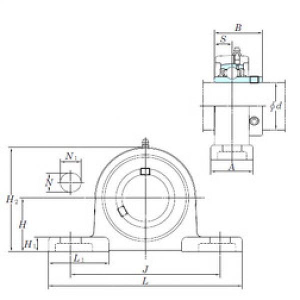 підшипник UCSP207H1S6 KOYO #1 image