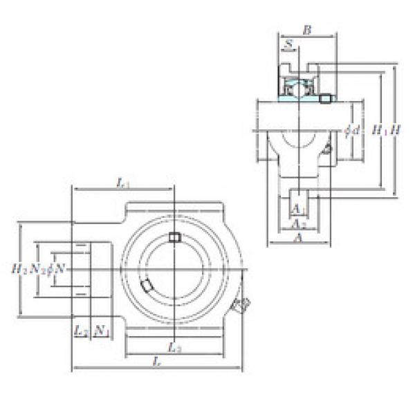 підшипник UCT314-44 KOYO #1 image