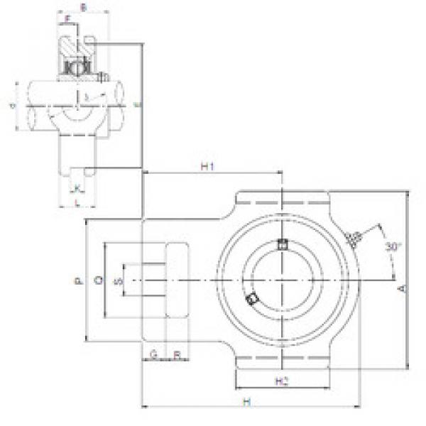 підшипник UCTX14 ISO #1 image