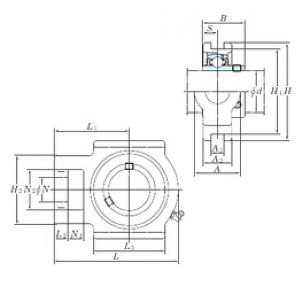 підшипник UCTX10E KOYO #1 image