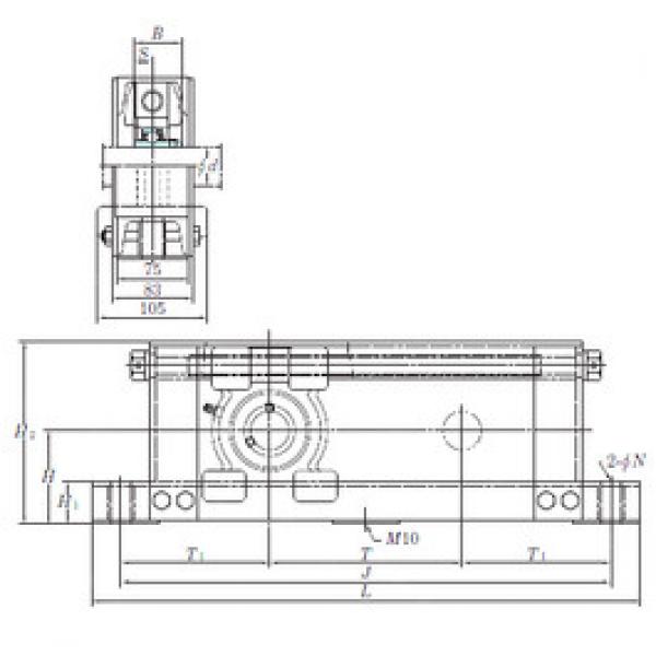 підшипник UCTU209-800 KOYO #1 image