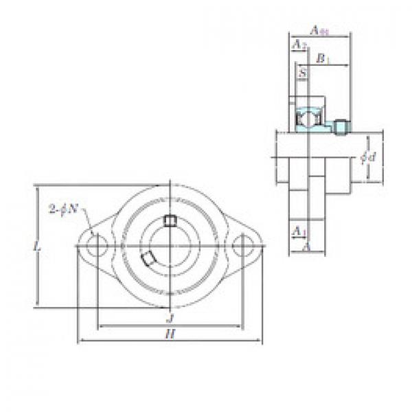 підшипник ALF206-19 KOYO #1 image