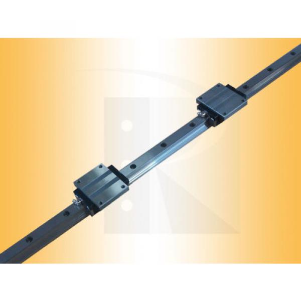 Linear Guide - Recirculating ball bearing - HRC45-FN rail + car)- #5 image