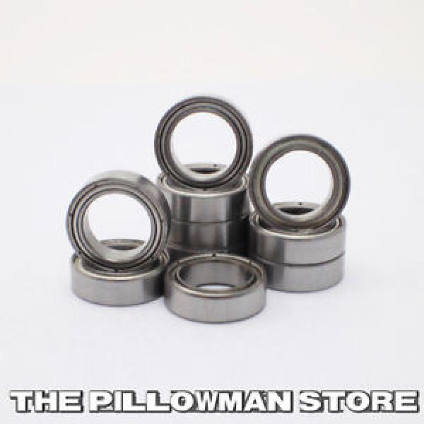 (10pcs.) 8x12x3.5 mm MR128zz BB1280 Metal Ball Bearing for Tamiya RC Car Truck #5 image