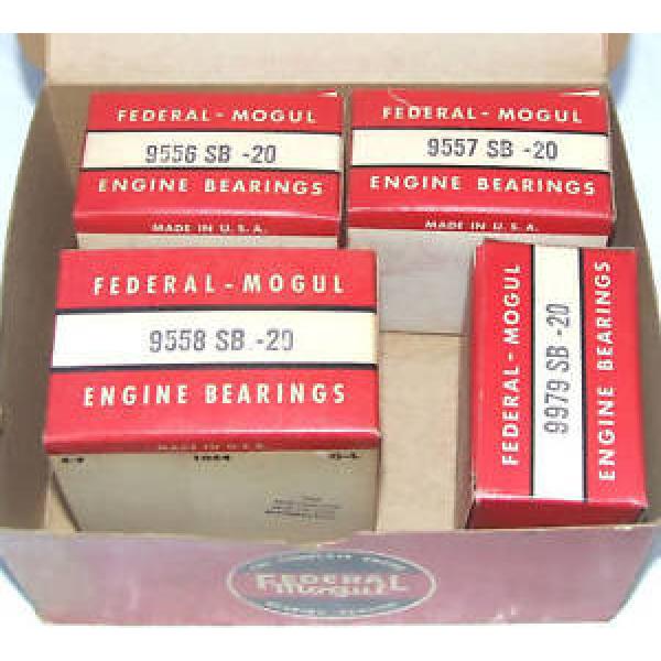 MAIN BEARING SET 1940-47 CHEVROLET CAR AND TRUCK (.020) #5 image