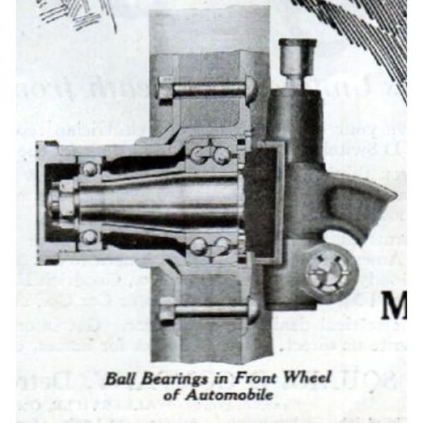 1919 Ball Bearings Ad -New Departure Mfg Co. Automobile Bearings --t543 #5 image