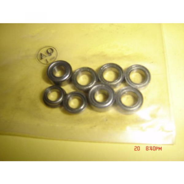 ZD racing 8 pcs 10x6x6-5 x8x8 - 10x5x4 bearings  for Rc car, buggy etc. #5 image