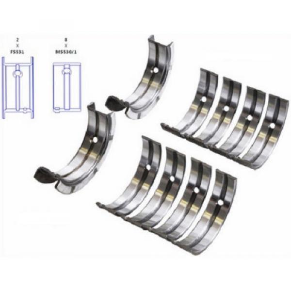 1990-1997 Chevy GM Car 134 2.2L OHV L4 VINS &#034;G, 4&#034; - MAIN &amp; ROD BEARINGS #5 image