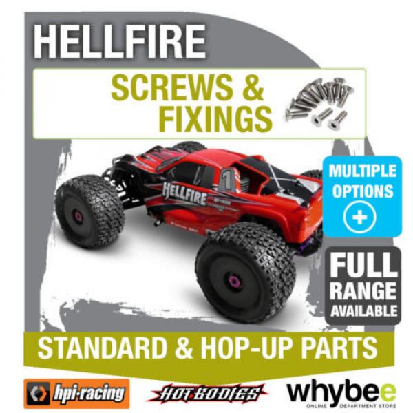 HPI HELLFIRE TRUCK [Screws &amp; Fixings] Genuine HPi Racing R/C Parts! #2 image